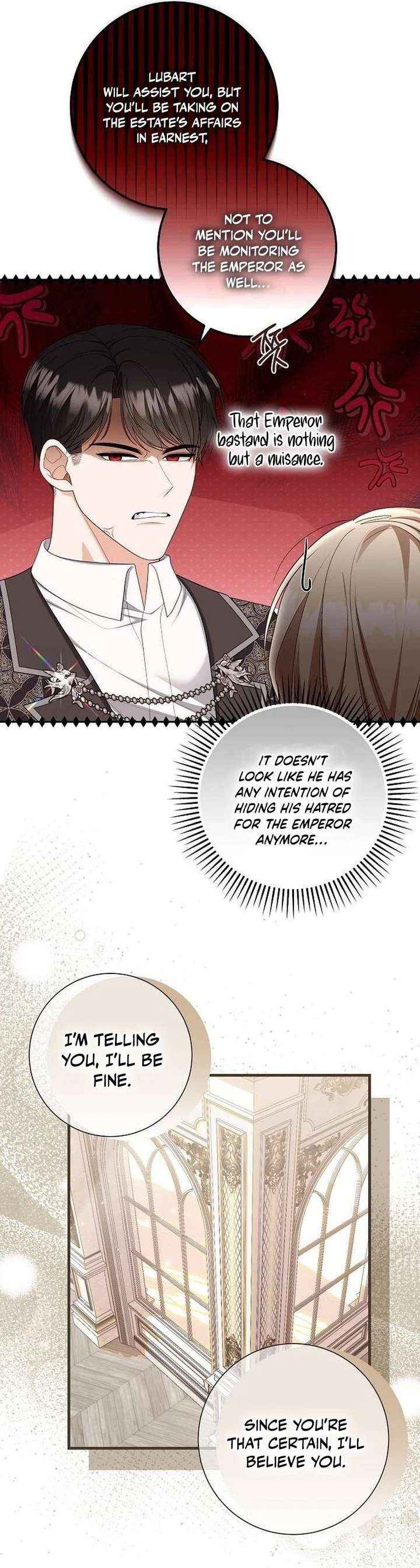 I Became the Mother of the Supporting Male Lead’s Son Chapter 68 page 13 - 