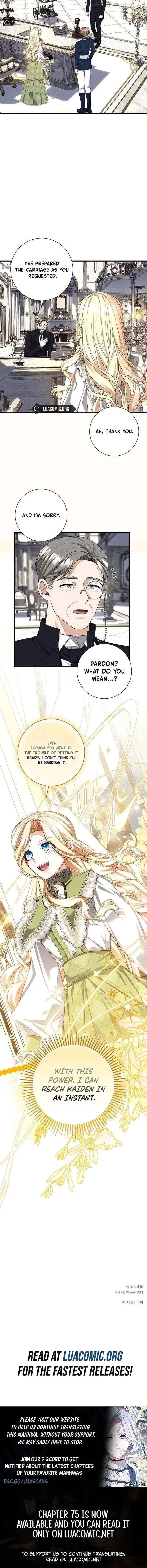 I Became the Mother of the Supporting Male Lead’s Son Chapter 74 page 8 - 