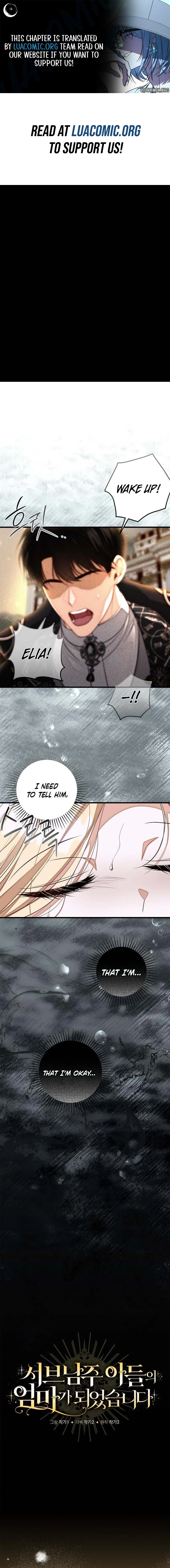 I Became the Mother of the Supporting Male Lead’s Son Chapter 78 page 1 - 