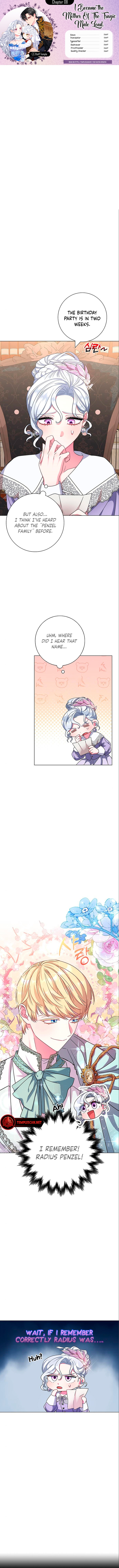 I Became the Mother of the Tragic Male Lead Chapter 8 page 1 - 