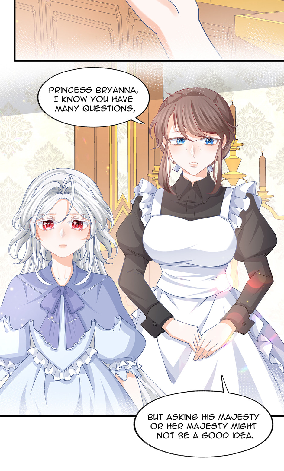 I Became the Sacrificial Princess (Colored) Chapter 161 page 8 - 