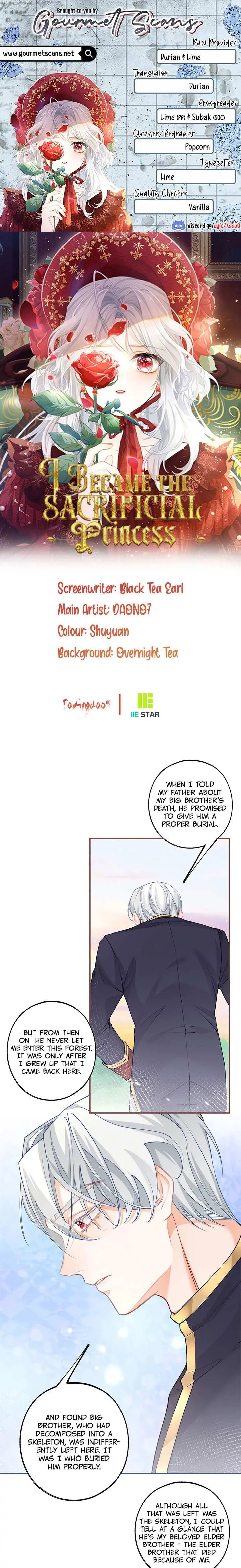 I Became the Sacrificial Princess Chapter 107 page 1 - 
