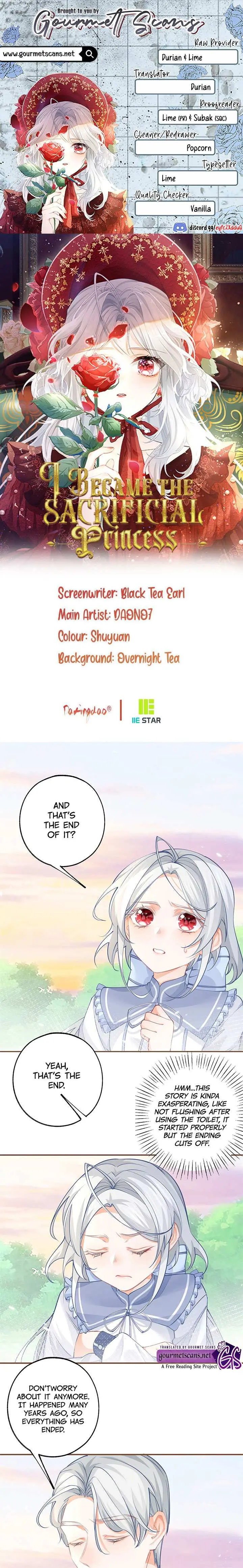 I Became the Sacrificial Princess Chapter 108 page 1 - 