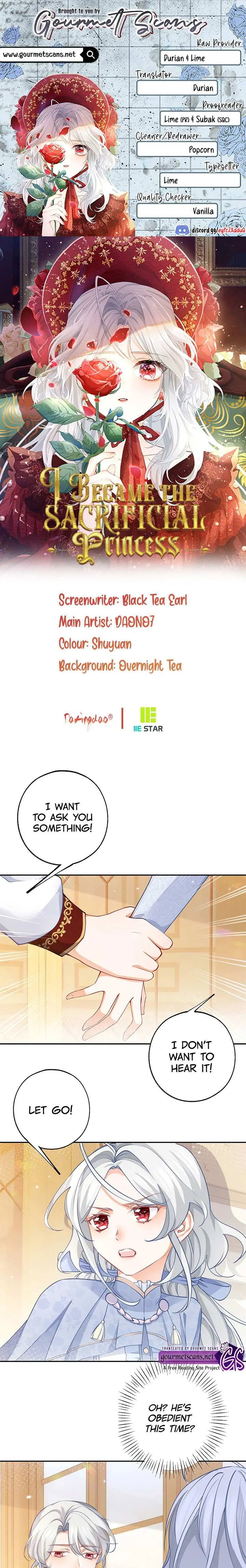 I Became the Sacrificial Princess Chapter 119 page 1 - 