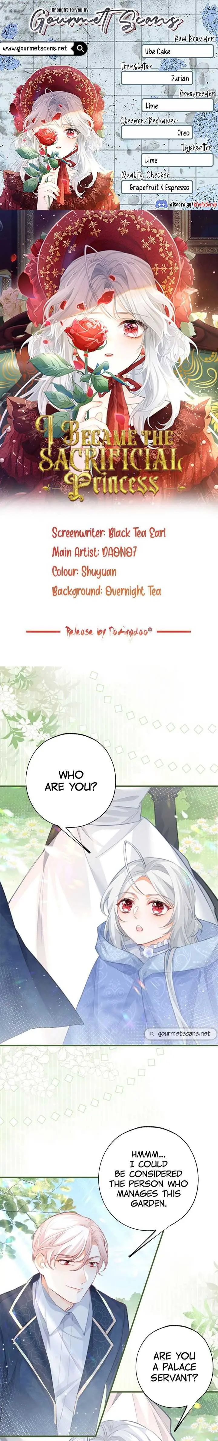 I Became the Sacrificial Princess Chapter 17 page 1 - 