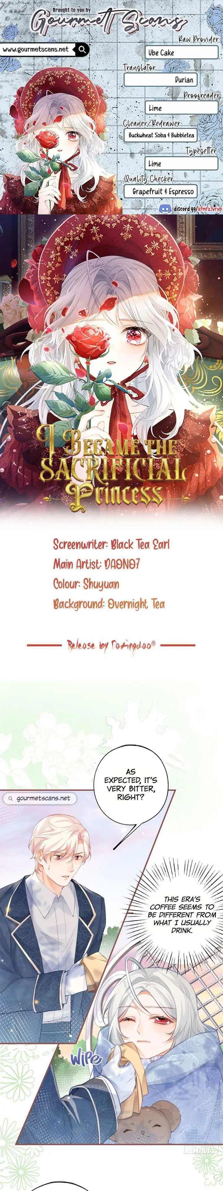 I Became the Sacrificial Princess Chapter 19 page 1 - 