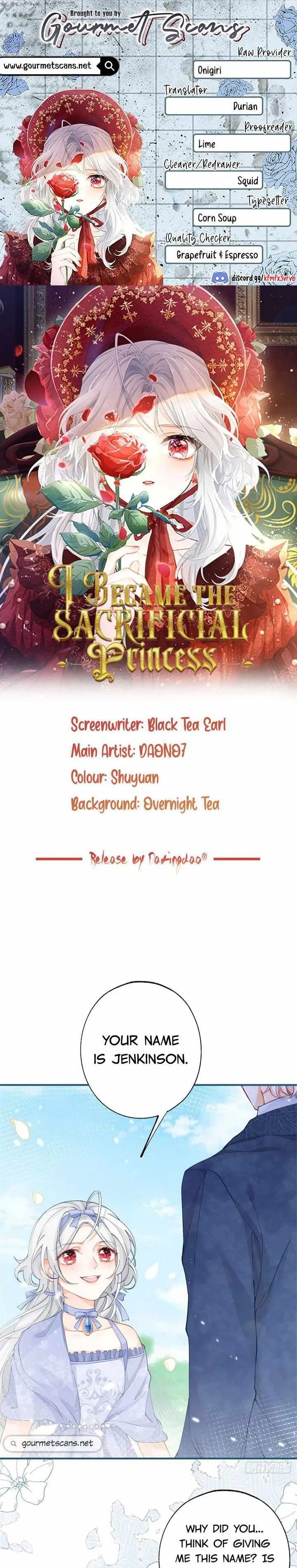 I Became the Sacrificial Princess Chapter 26 page 1 - 