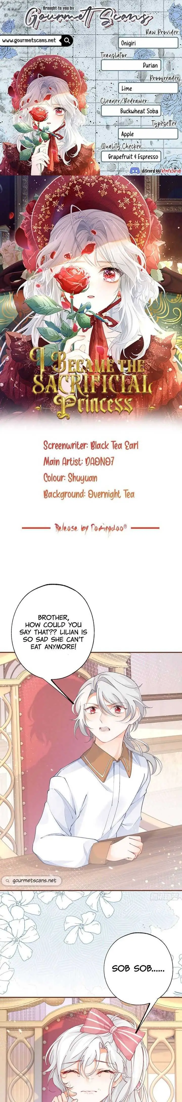 I Became the Sacrificial Princess Chapter 28 page 1 - 