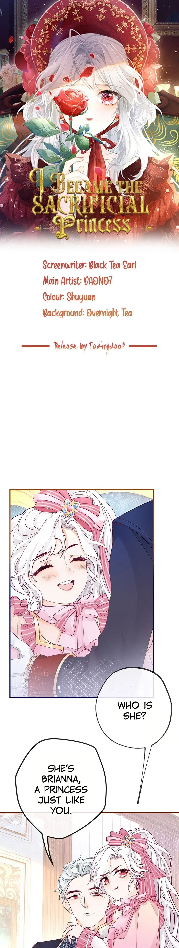 I Became the Sacrificial Princess Chapter 3 page 1 - 