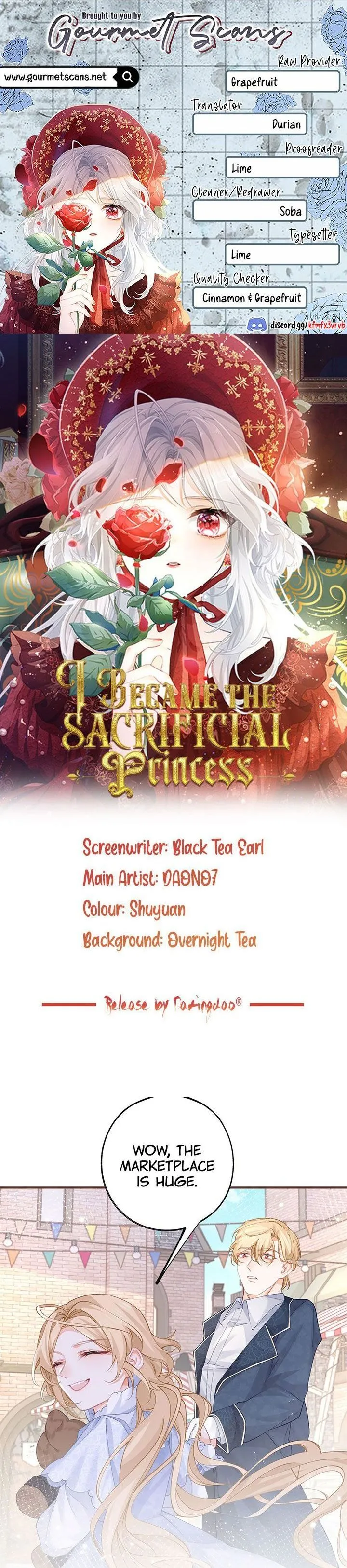 I Became the Sacrificial Princess Chapter 40 page 1 - 