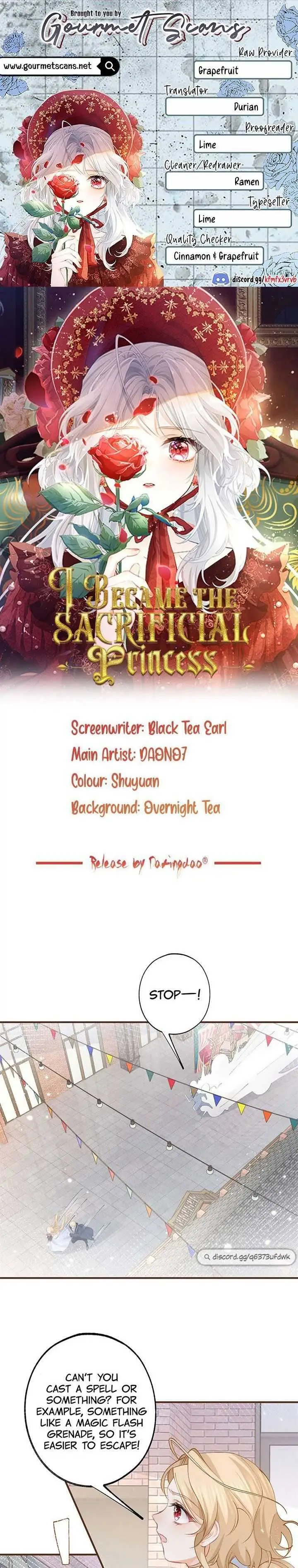 I Became the Sacrificial Princess Chapter 41 page 1 - 