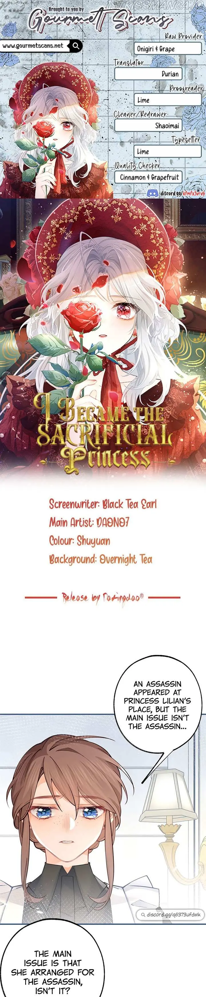 I Became the Sacrificial Princess Chapter 51 page 1 - 