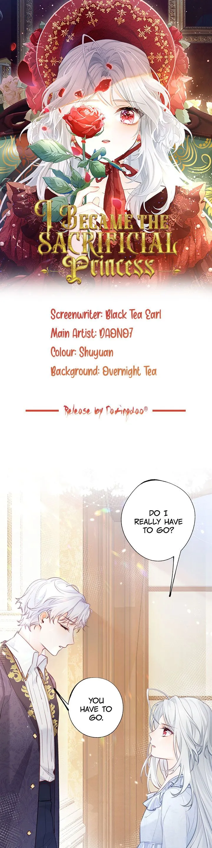 I Became the Sacrificial Princess Chapter 8 page 2 - 