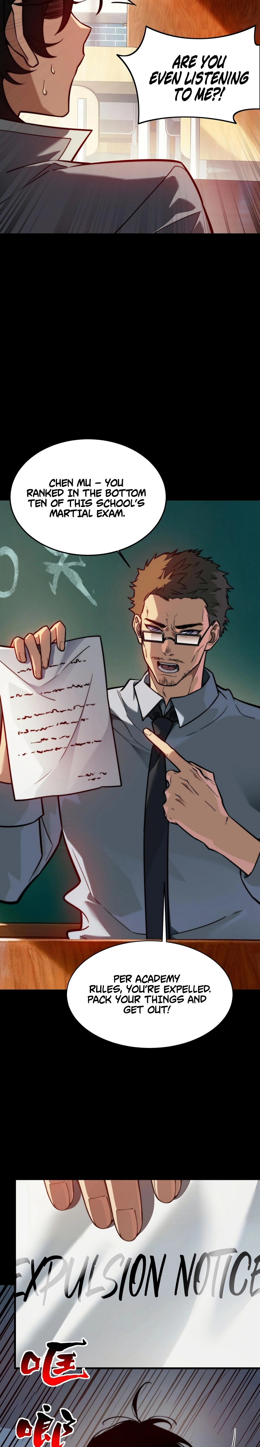 I Became the Supreme Martial God by Dream Reincarnation Chapter 1 page 13 - 