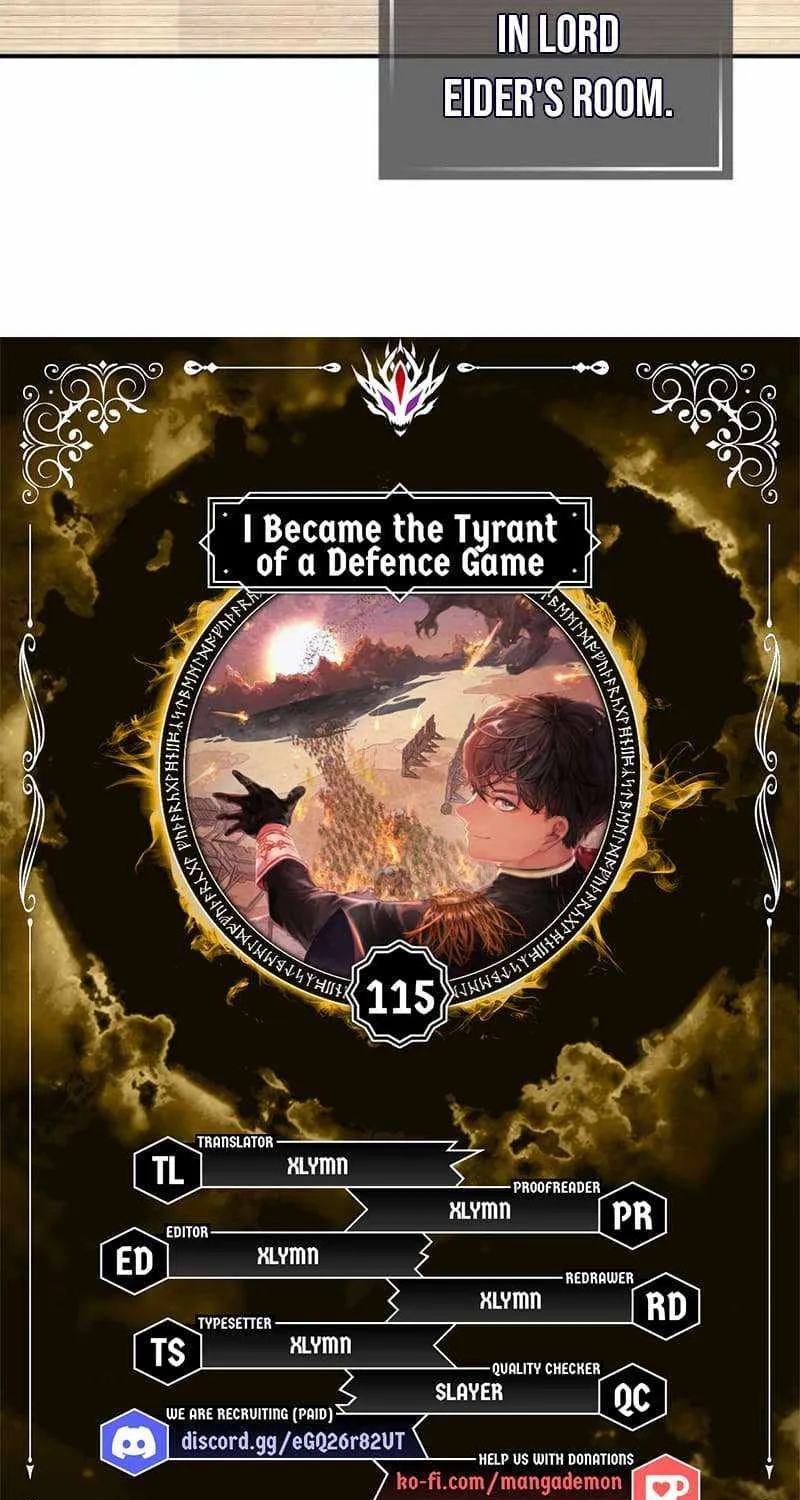 I Became the Tyrant of a Defence Game Chapter 115 page 4 - 