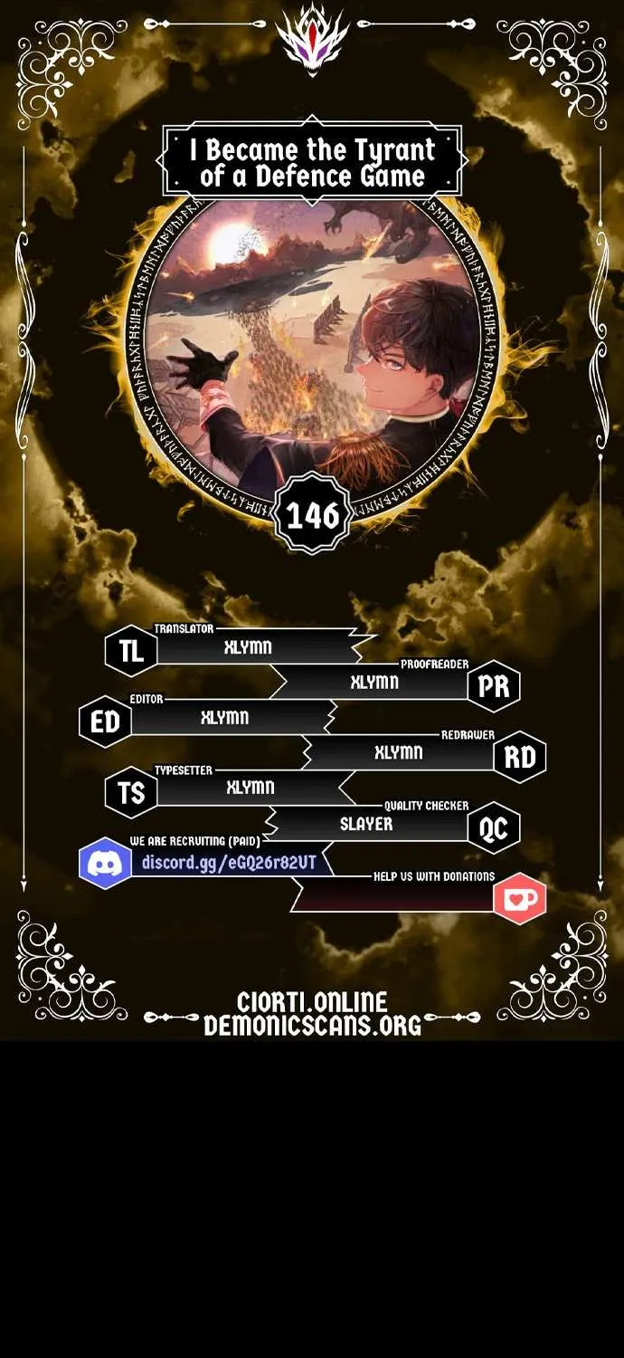 I Became the Tyrant of a Defence Game Chapter 146 page 1 - 