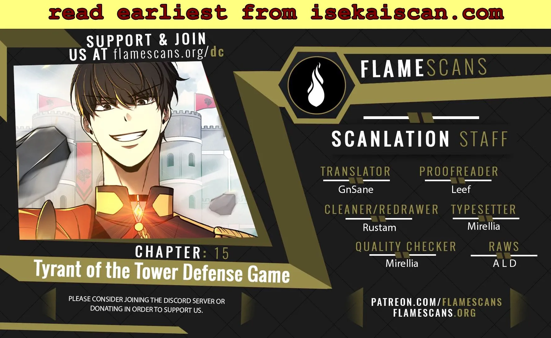 I Became the Tyrant of a Defence Game Chapter 15 page 1 - 