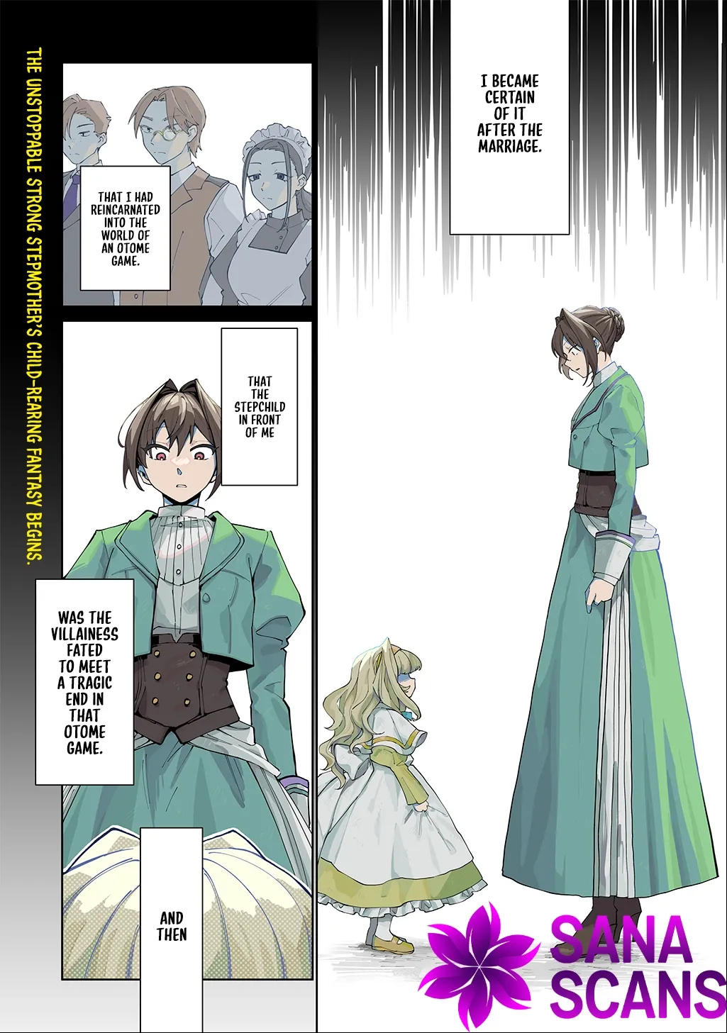I Became the Villainess’s Stepmother, So I’ll Make Her Happy. Chapter 1 page 3 - 