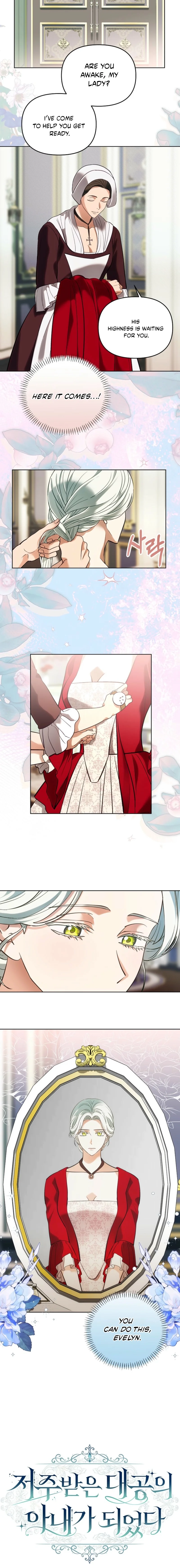 I Became The Wife Of The Cursed Grand Duke Chapter 7 page 2 - 