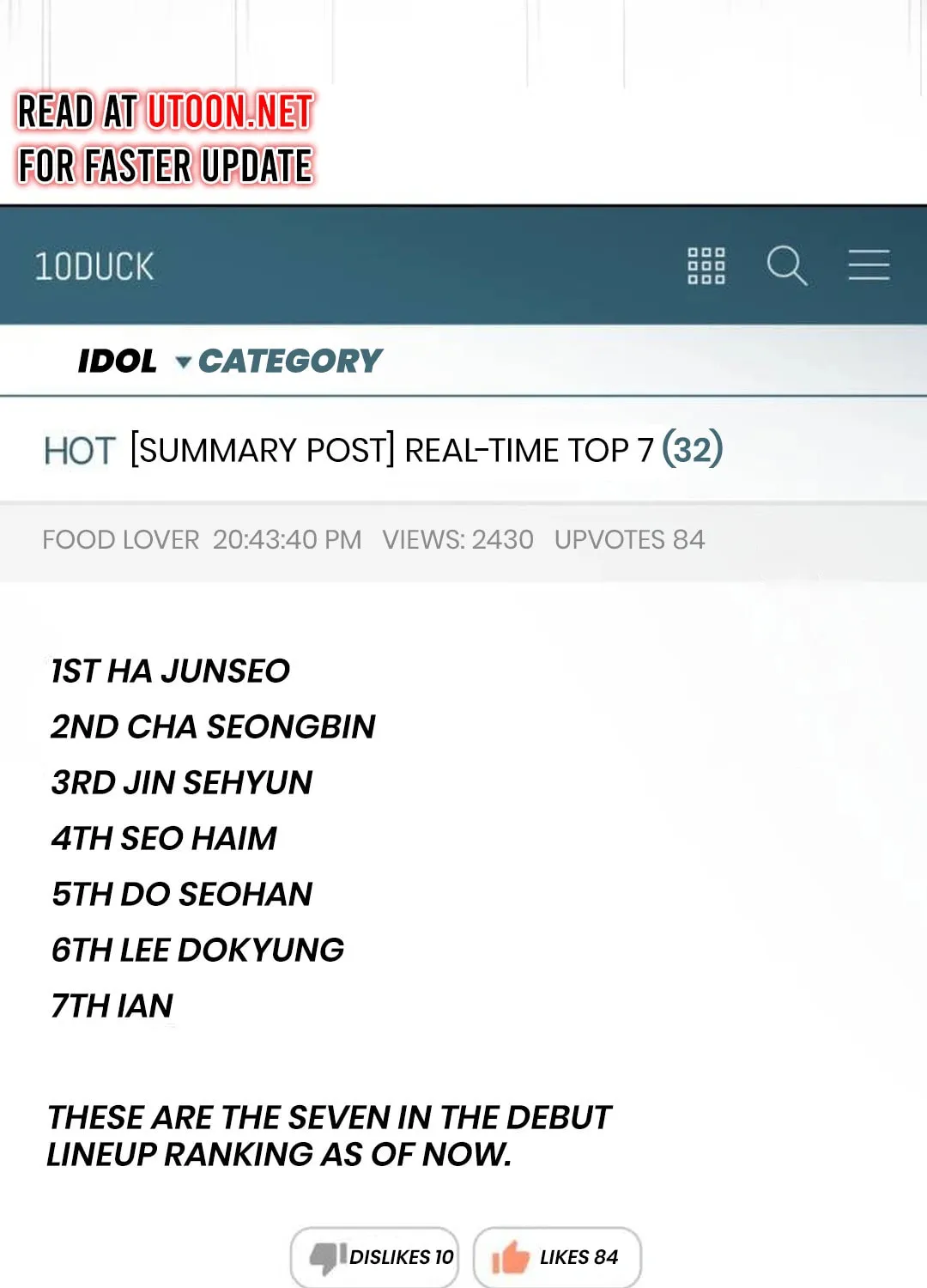 I Became the Youngest Member of Top Idol Chapter 42 page 5 - 