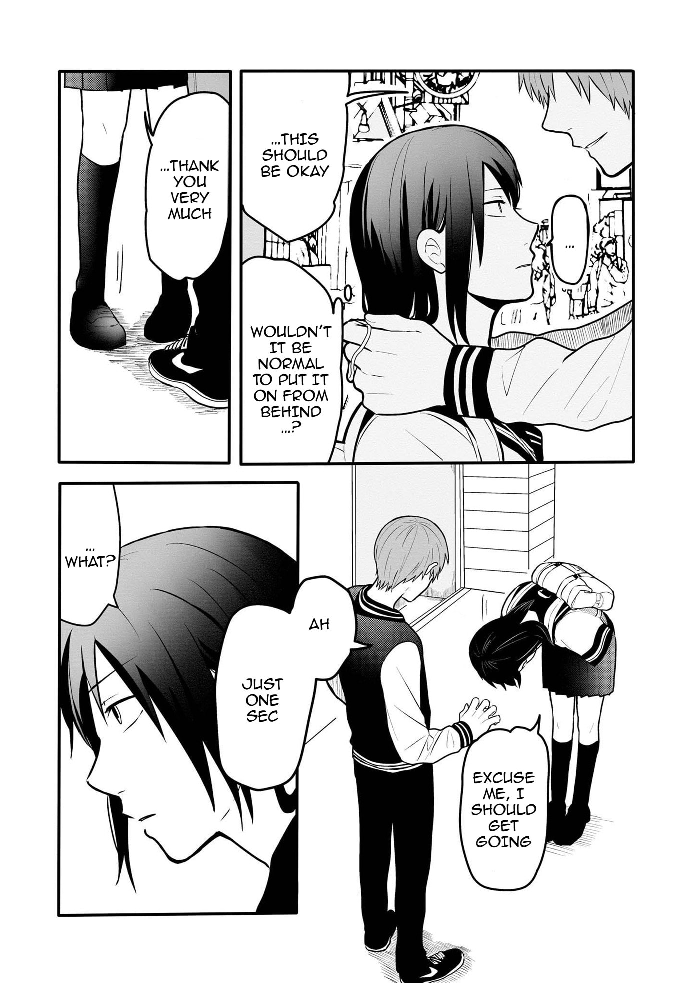 I can not grasp her arms Chapter 1 page 13 - 