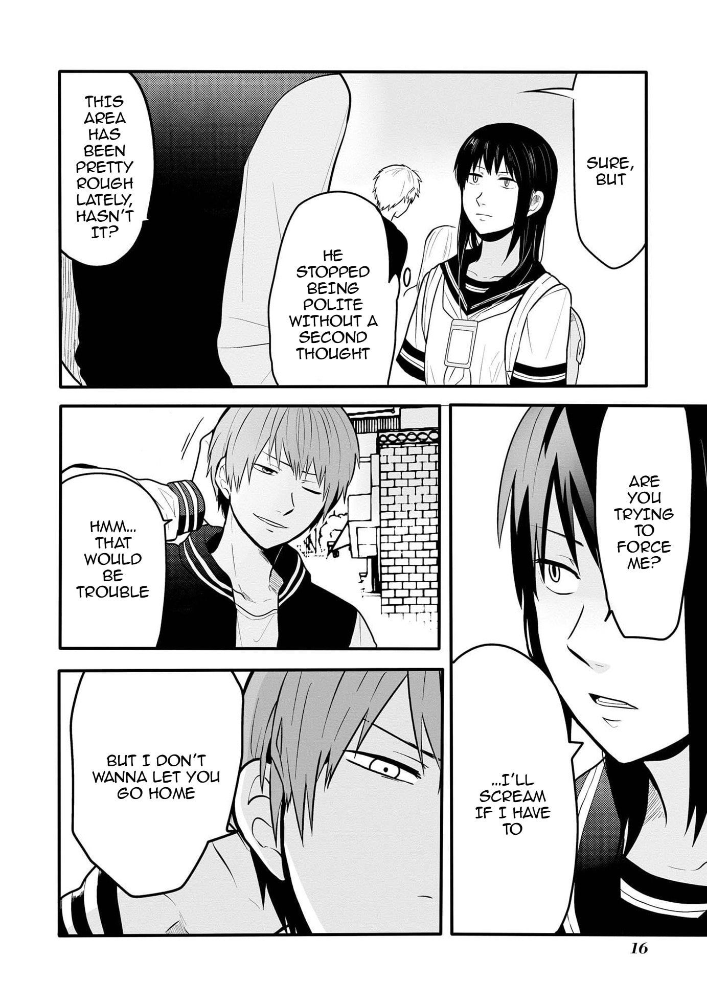 I can not grasp her arms Chapter 1 page 15 - 