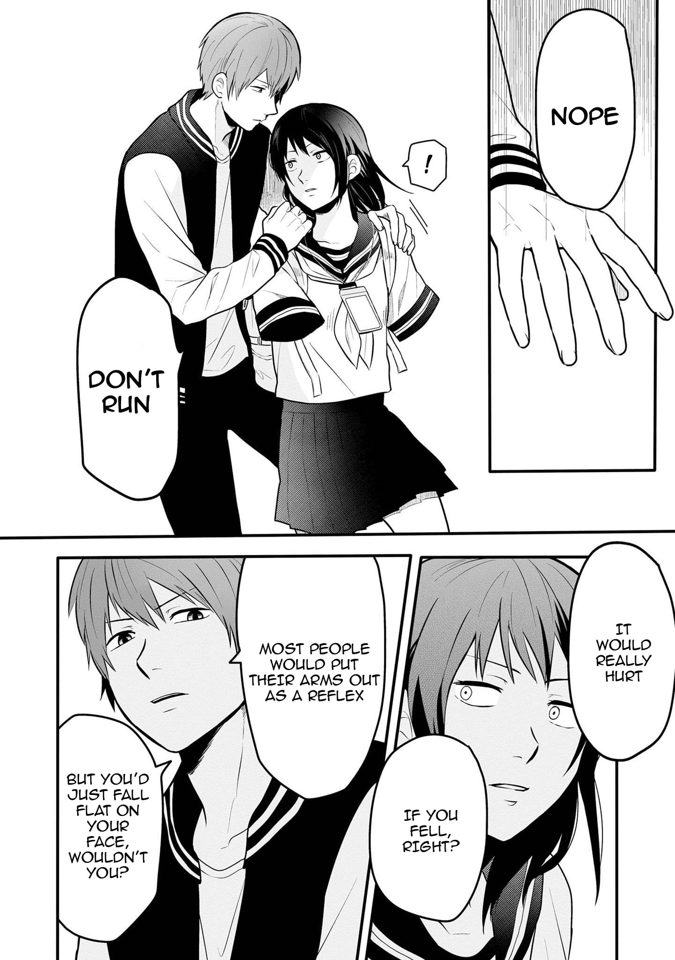 I can not grasp her arms Chapter 1 page 17 - 