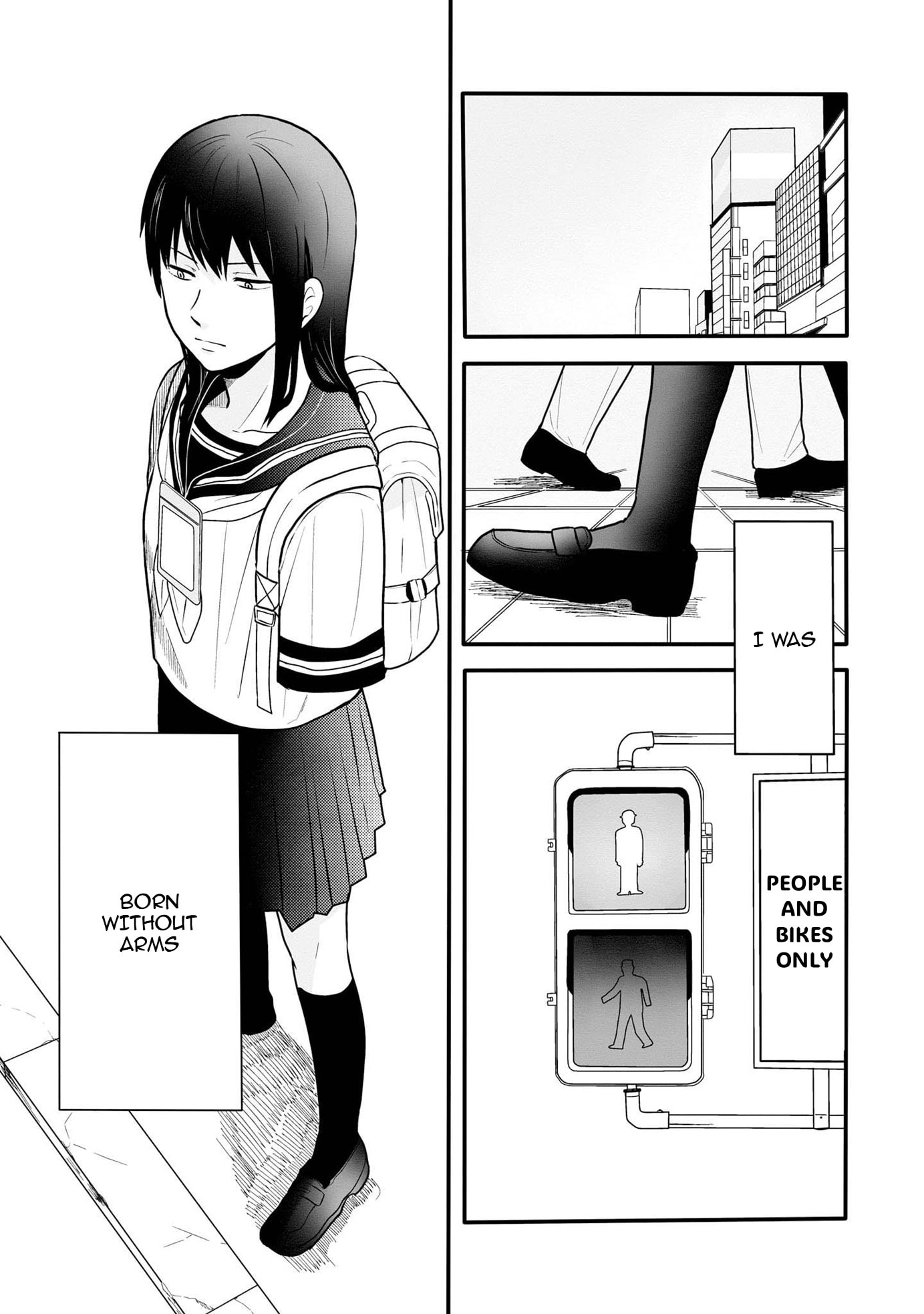 I can not grasp her arms Chapter 1 page 4 - 