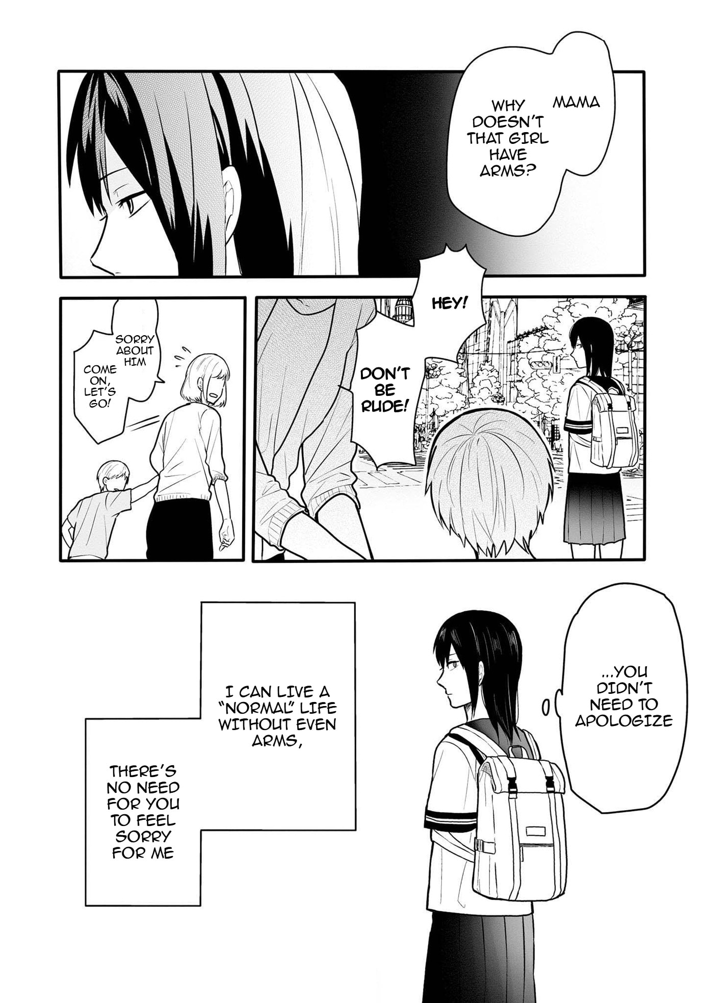 I can not grasp her arms Chapter 1 page 5 - 