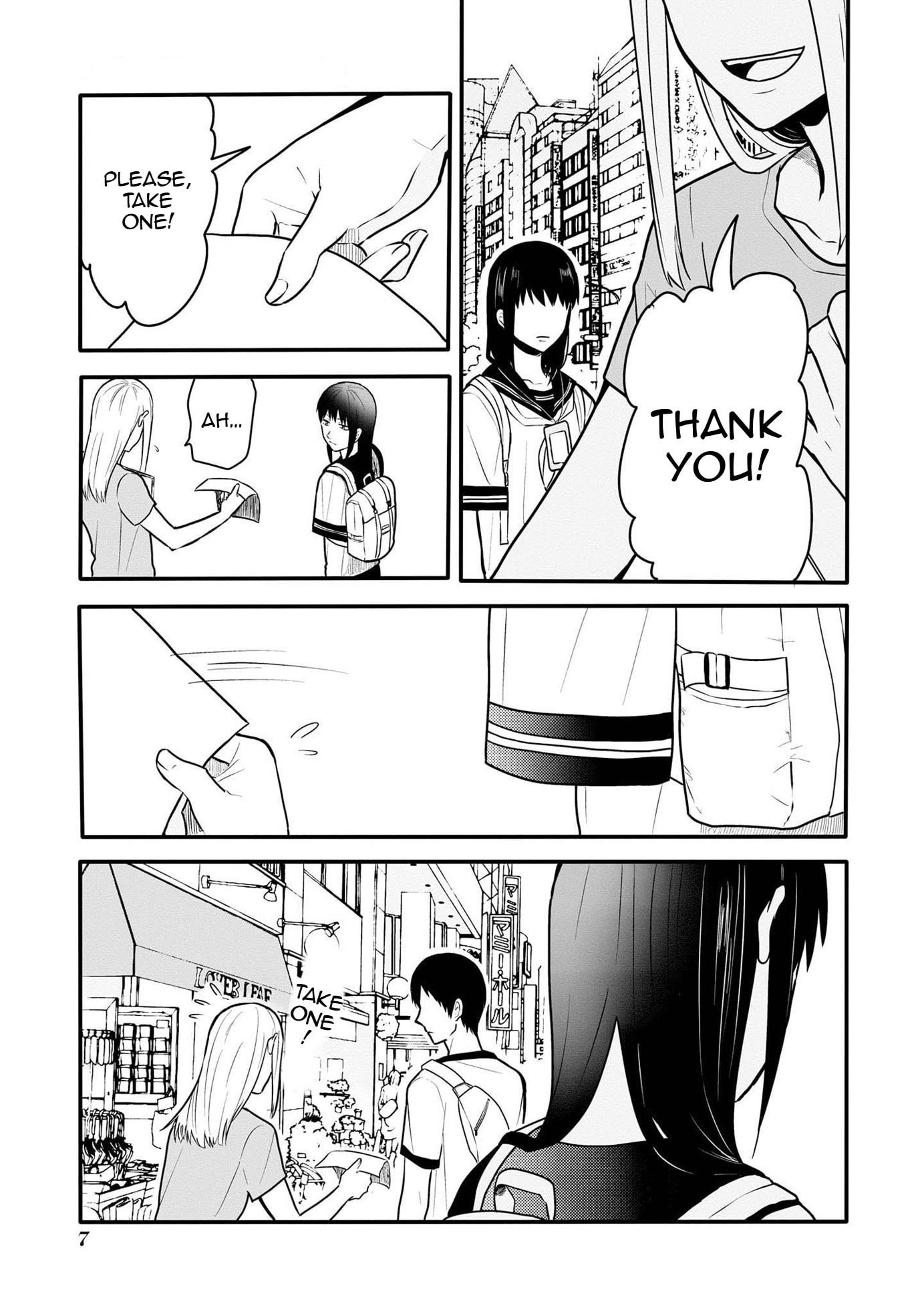 I can not grasp her arms Chapter 1 page 6 - 