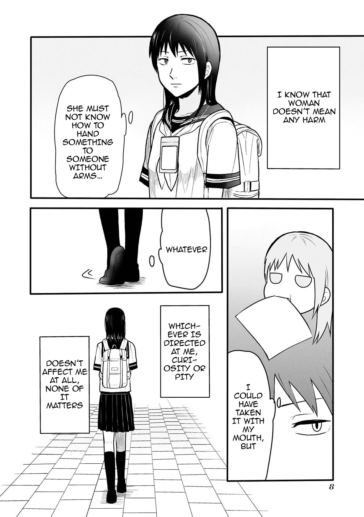 I can not grasp her arms Chapter 1 page 7 - 