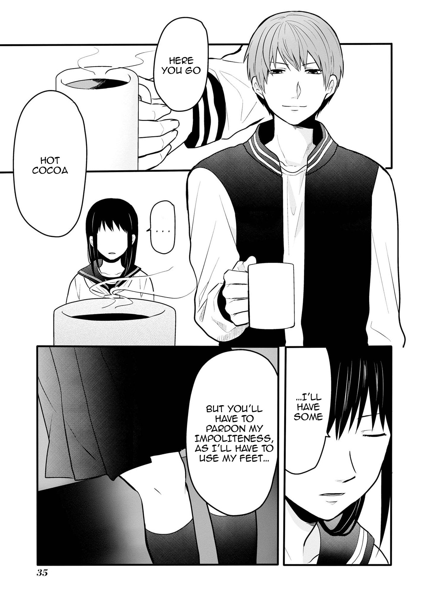 I can not grasp her arms Chapter 2 page 14 - 