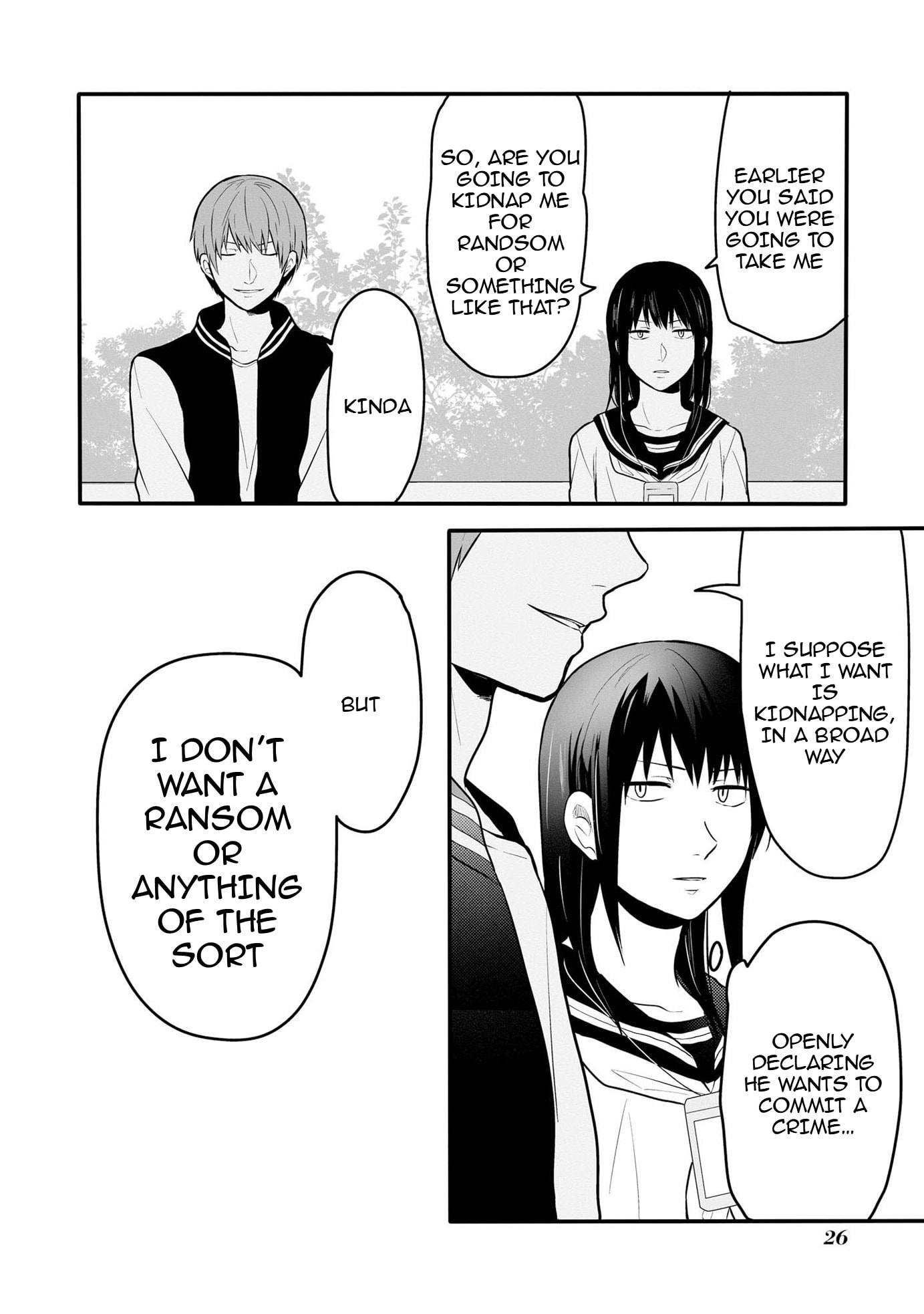 I can not grasp her arms Chapter 2 page 5 - 