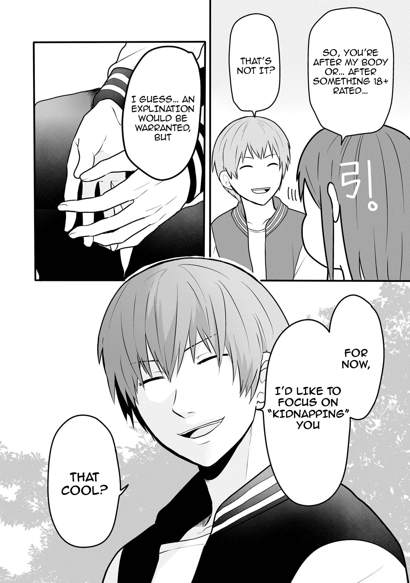 I can not grasp her arms Chapter 2 page 7 - 