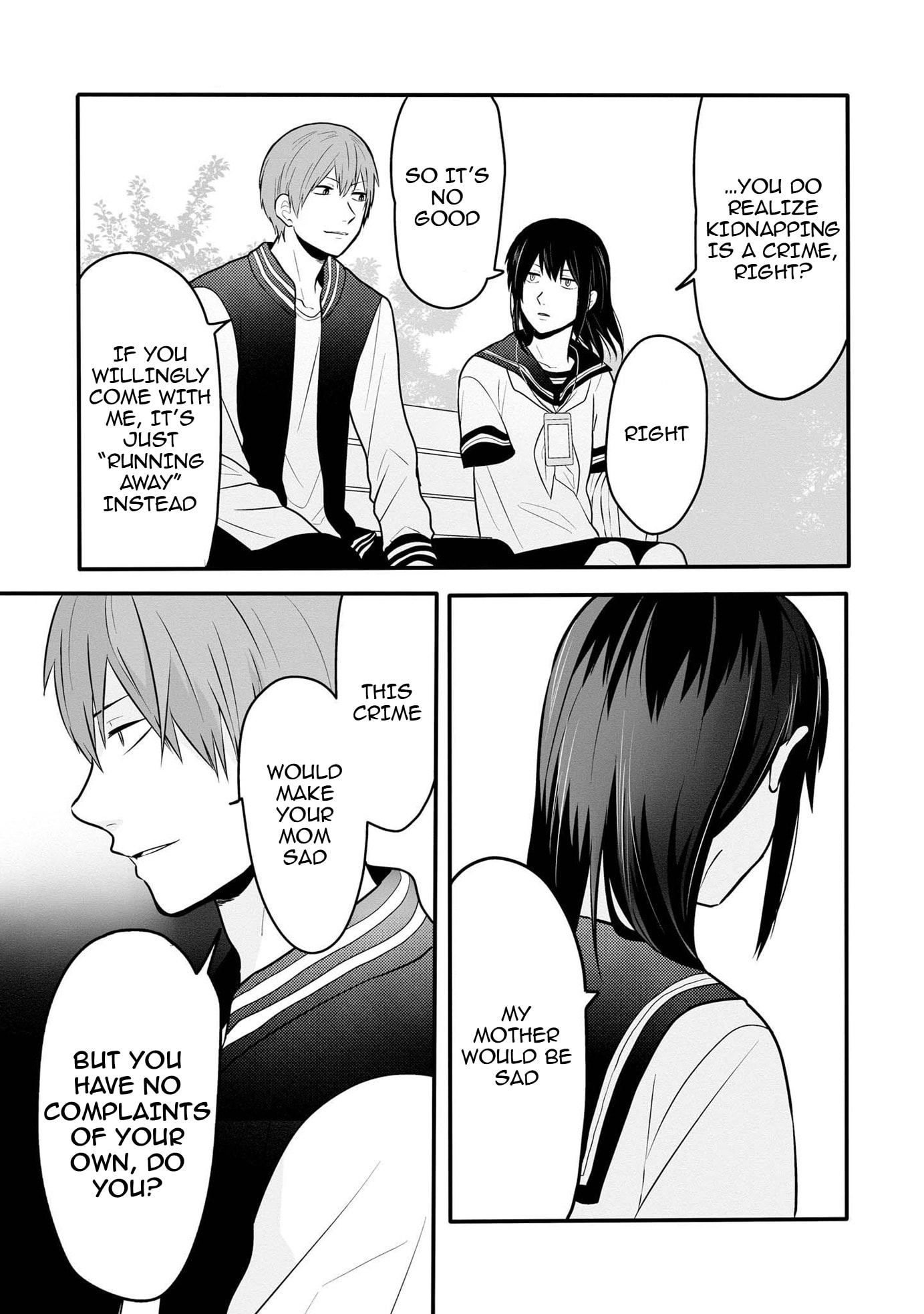 I can not grasp her arms Chapter 2 page 8 - 