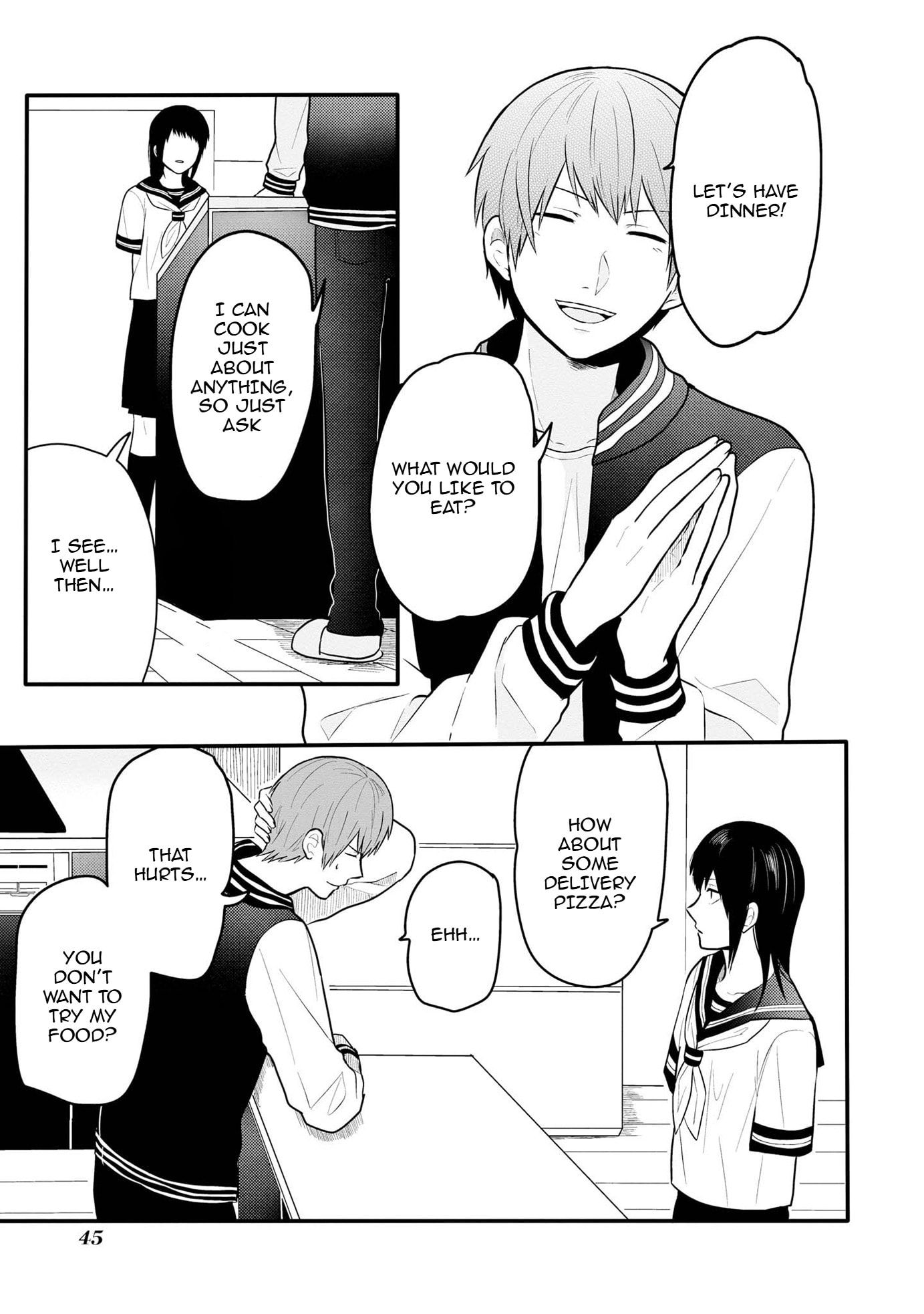 I can not grasp her arms Chapter 3 page 6 - 