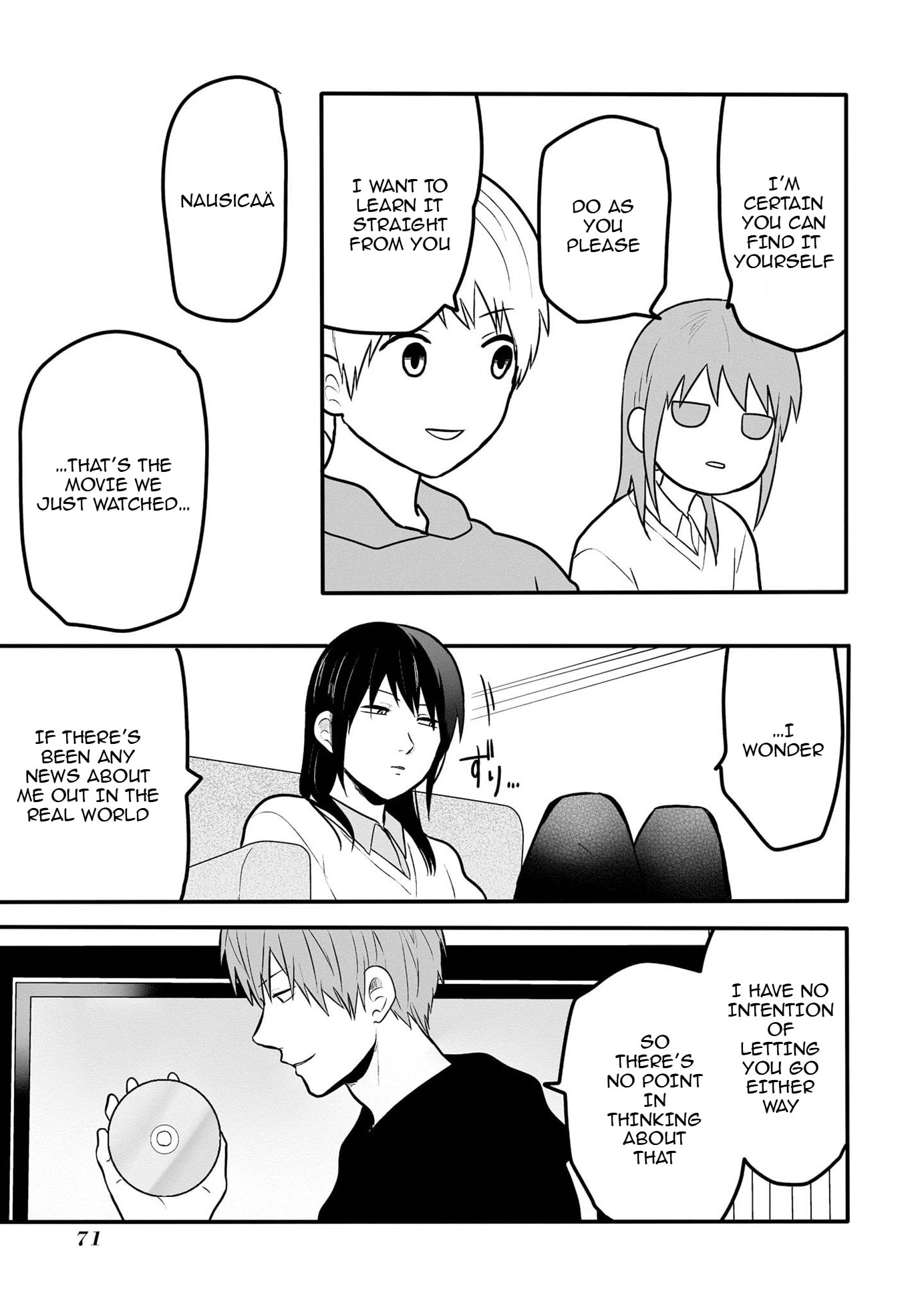 I can not grasp her arms Chapter 4 page 14 - 