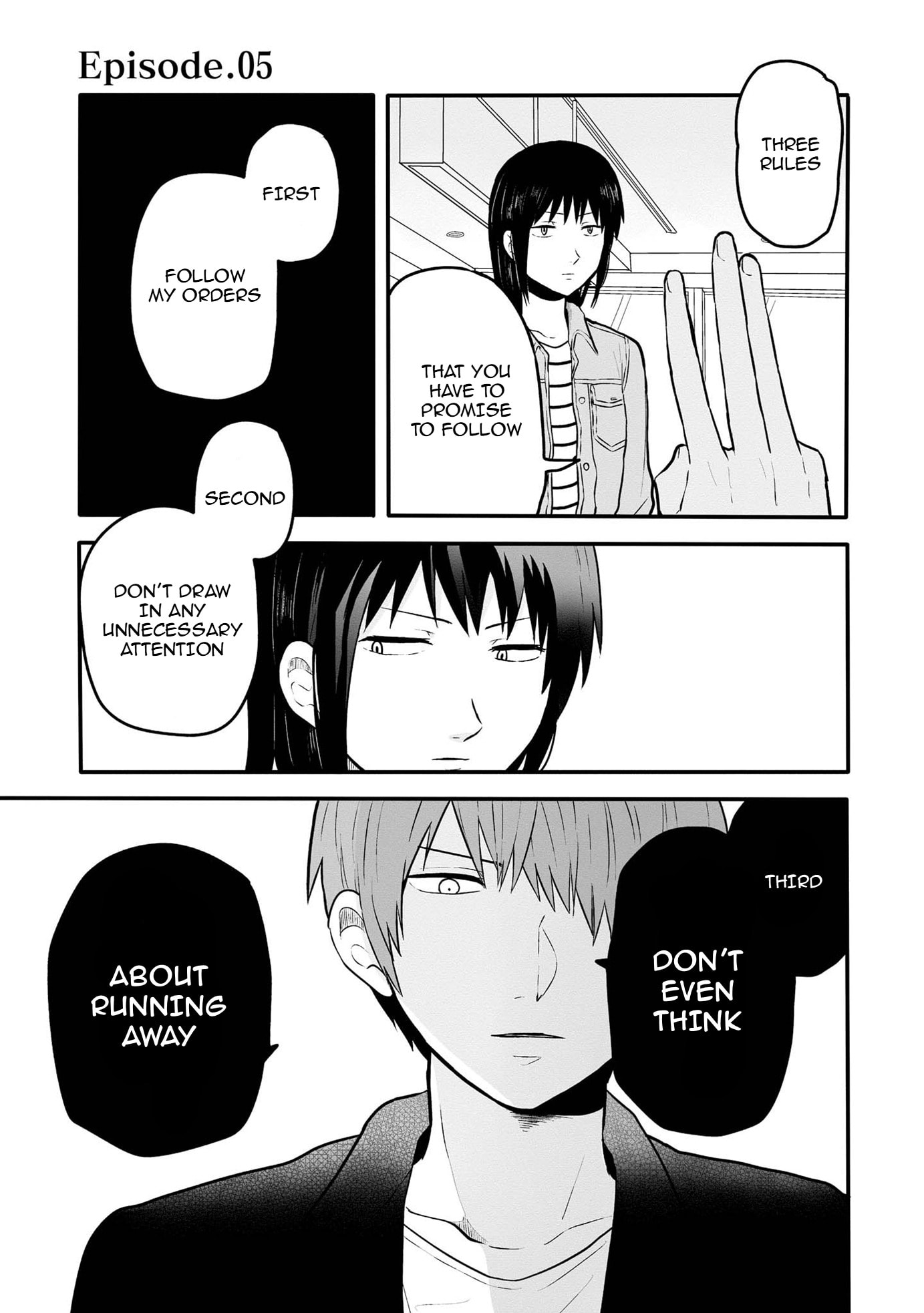 I can not grasp her arms Chapter 5 page 2 - 