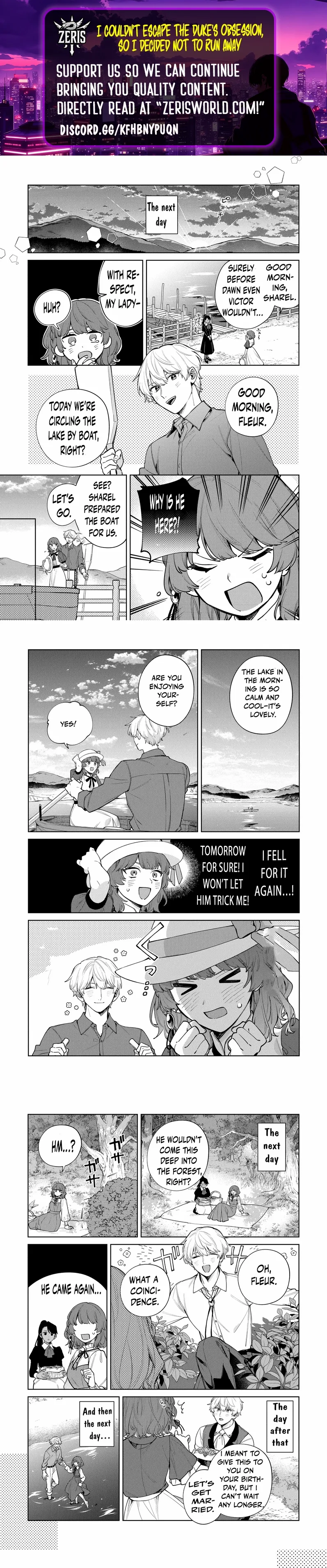 I Couldn’t Escape the Duke’s Obsession, So I Decided Not to Run Away Chapter 1.3 page 1 - 