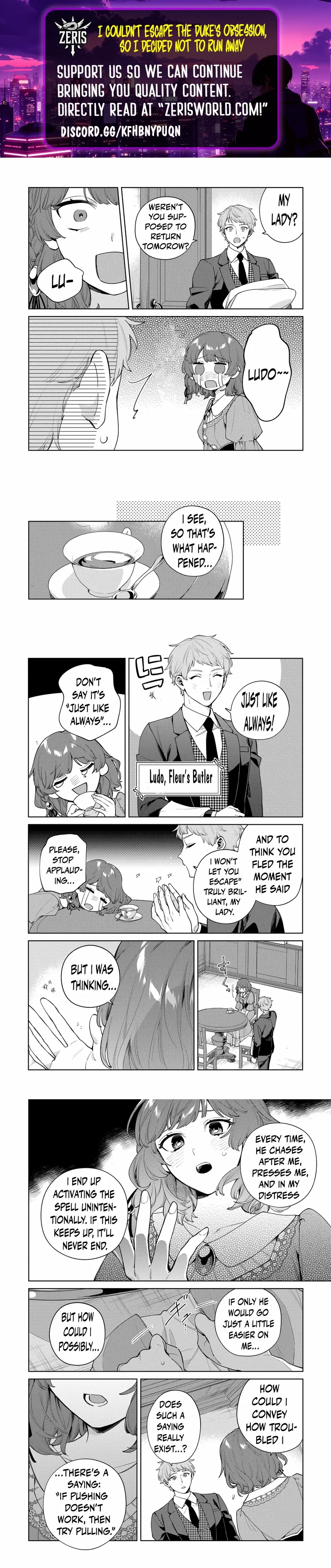 I Couldn’t Escape the Duke’s Obsession, So I Decided Not to Run Away Chapter 1.4 page 1 - 