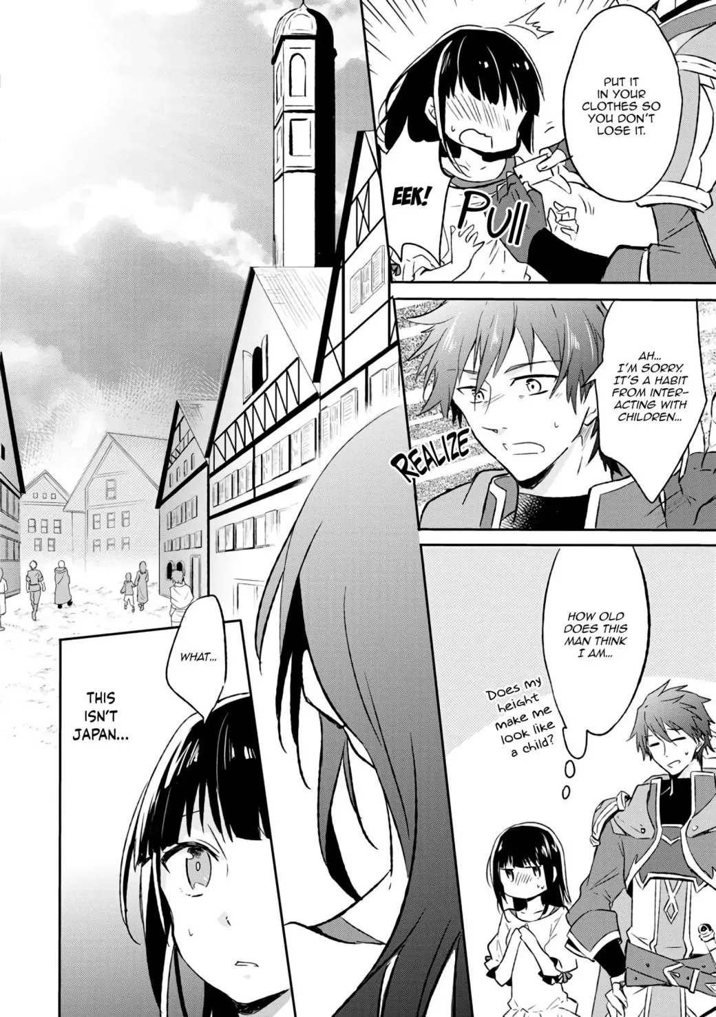 I decided to cook because the potion was soy sauce Chapter 1 page 12 - 