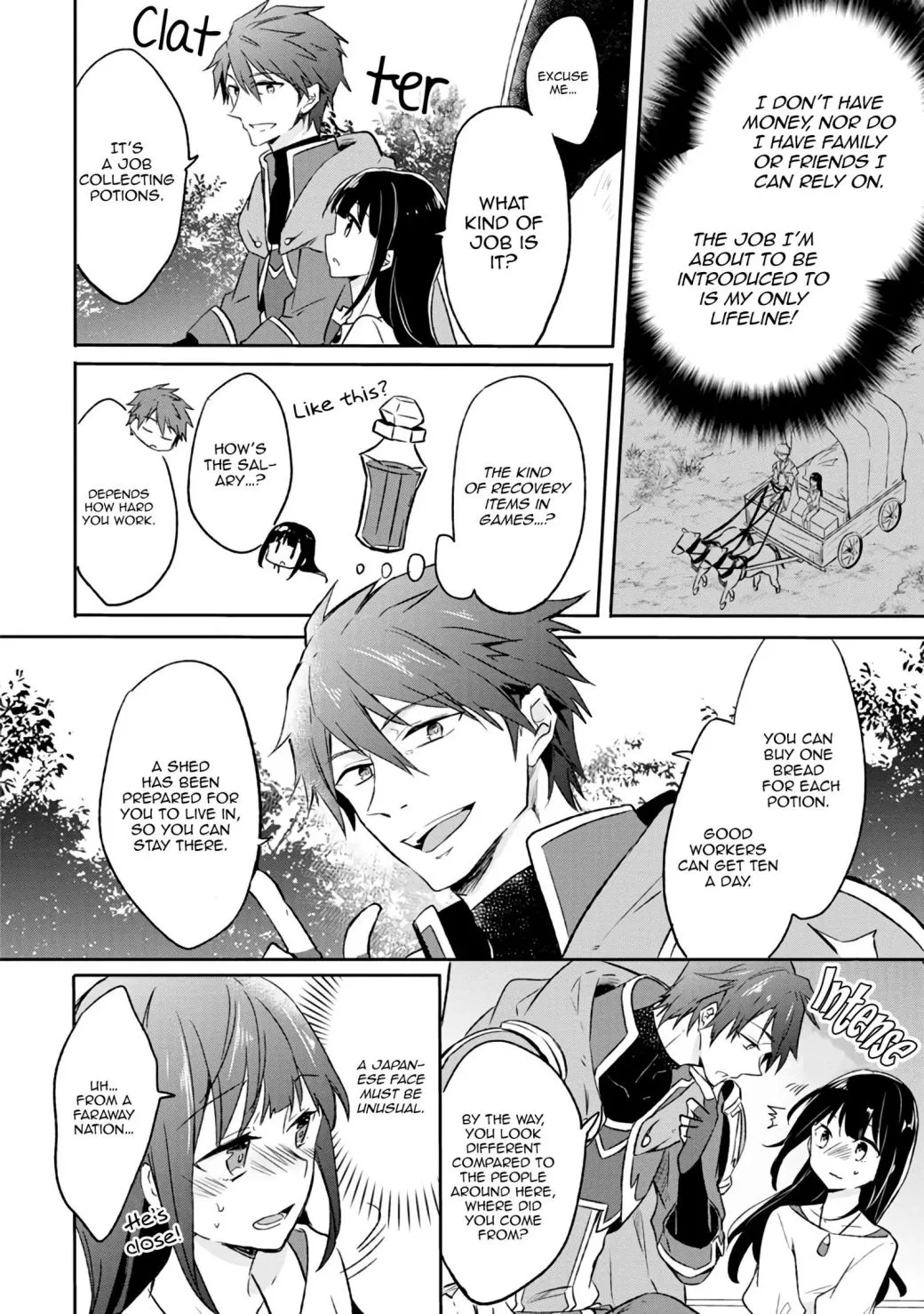 I decided to cook because the potion was soy sauce Chapter 1 page 14 - 