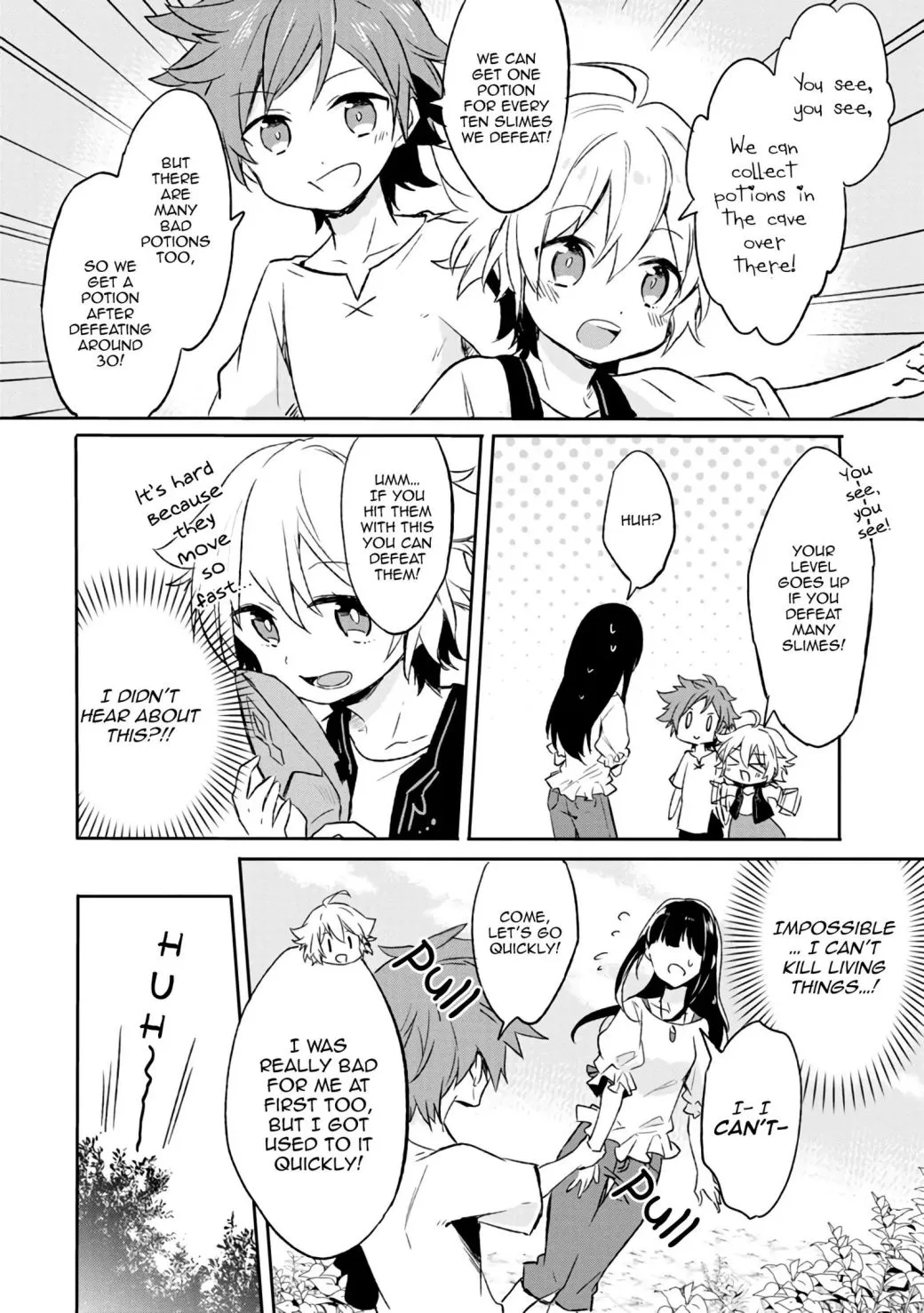 I decided to cook because the potion was soy sauce Chapter 1 page 18 - 