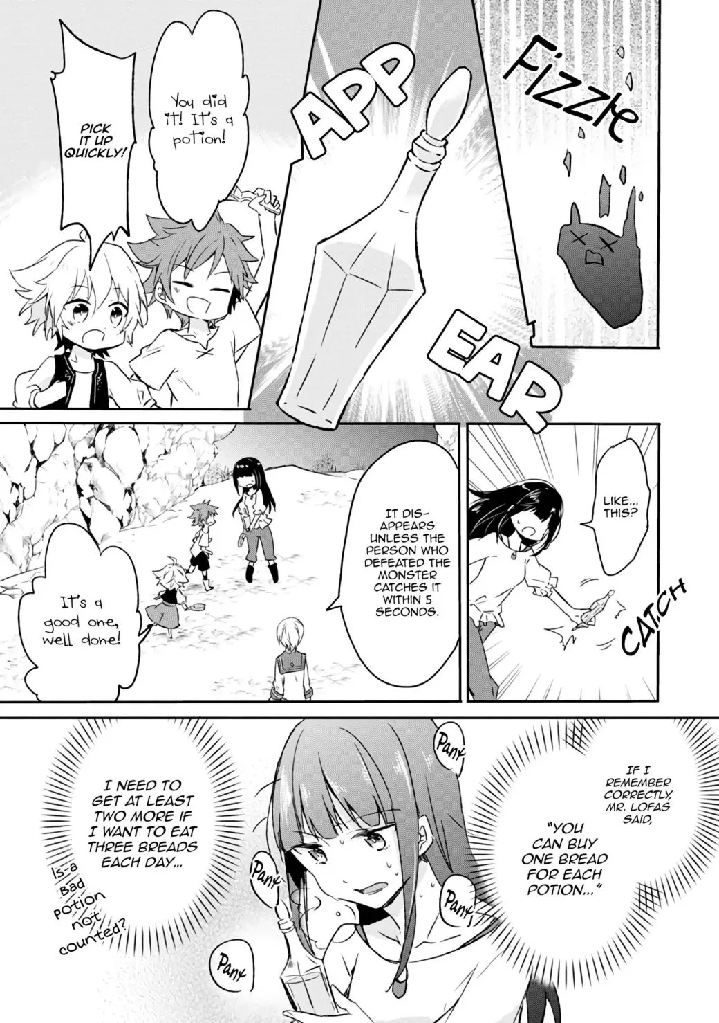 I decided to cook because the potion was soy sauce Chapter 1 page 21 - 
