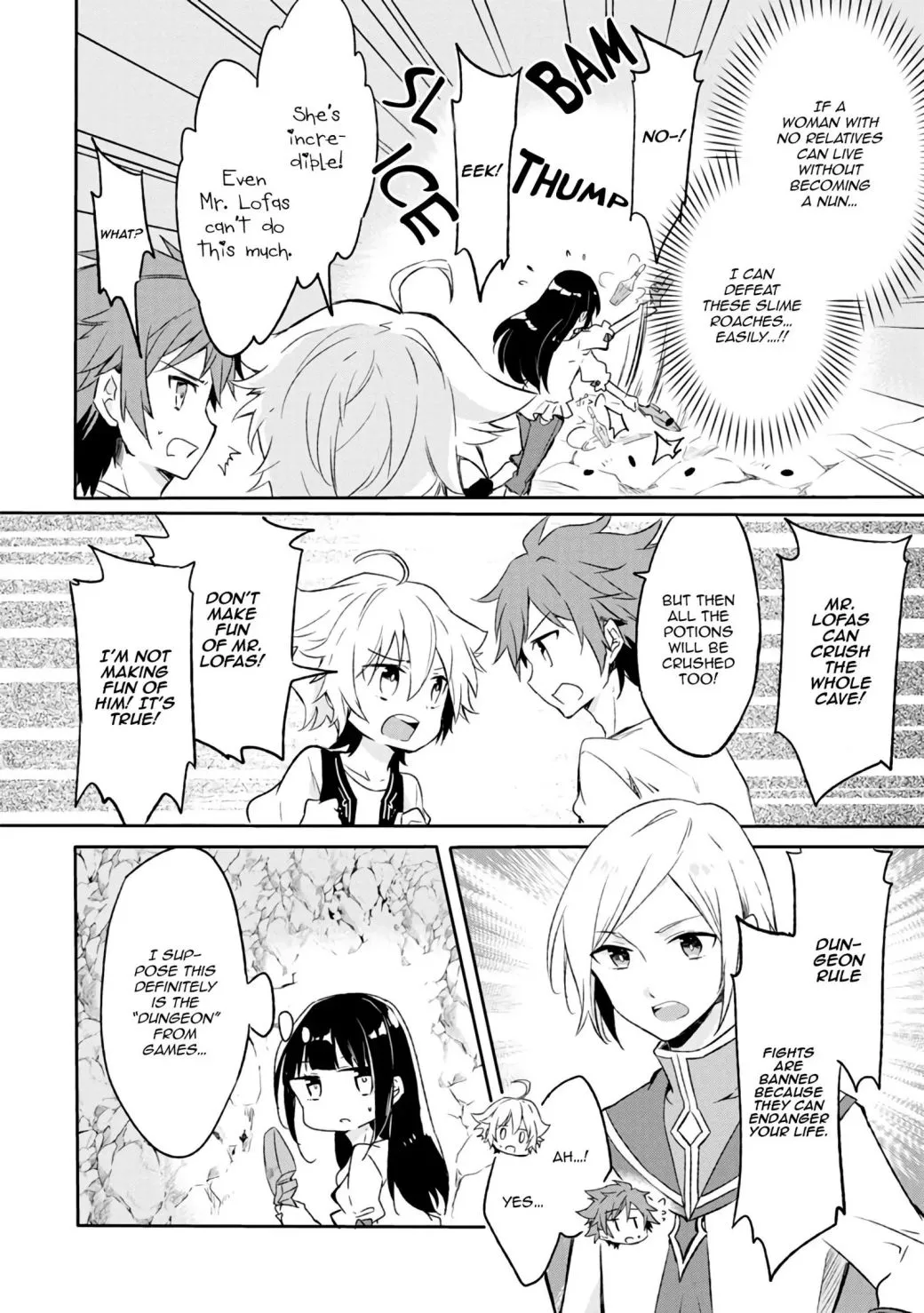 I decided to cook because the potion was soy sauce Chapter 1 page 22 - 