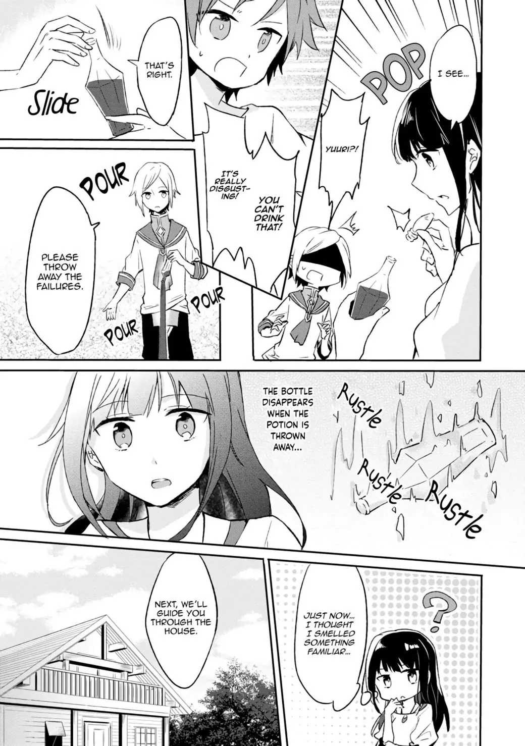 I decided to cook because the potion was soy sauce Chapter 1 page 26 - 