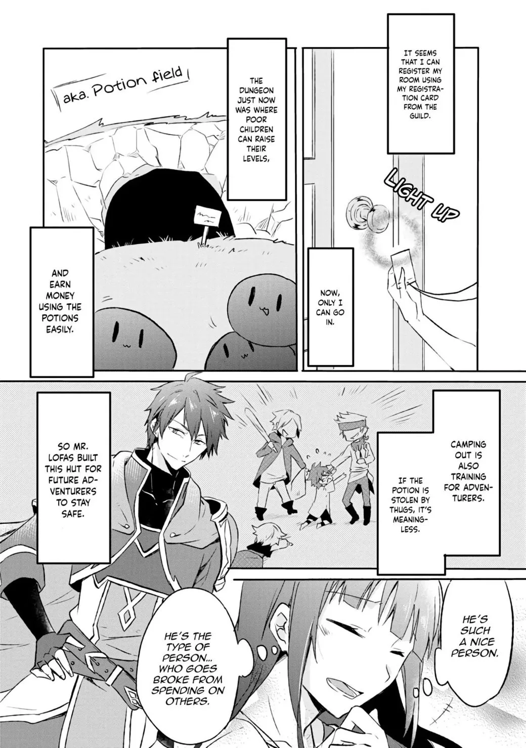 I decided to cook because the potion was soy sauce Chapter 1 page 27 - 