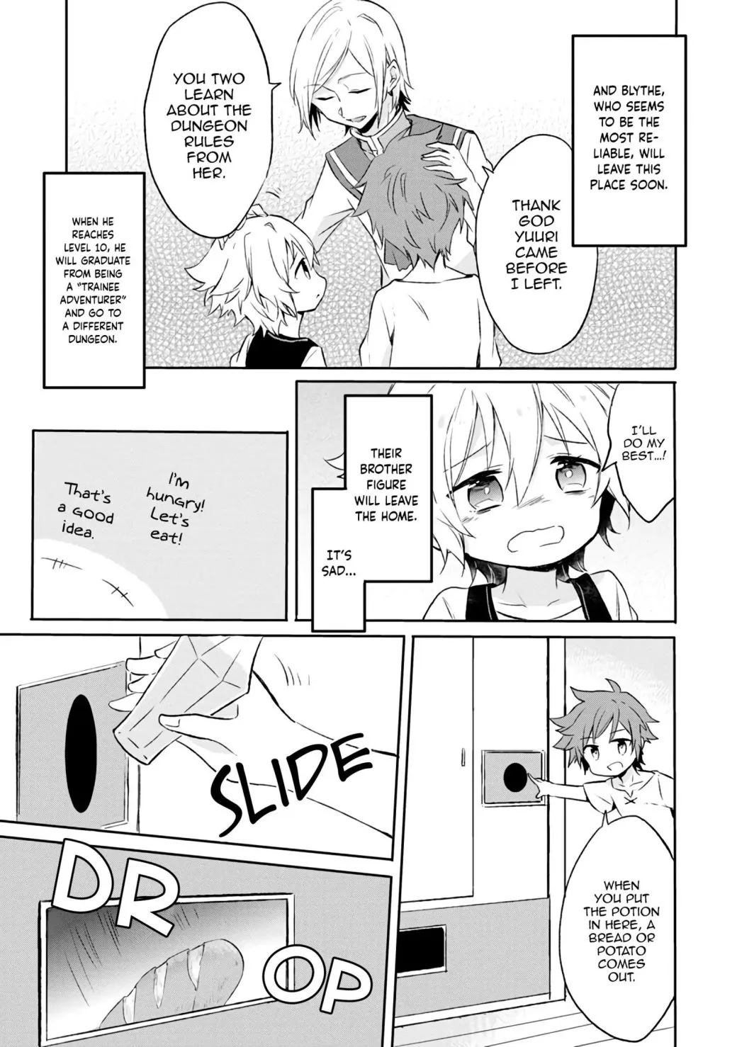 I decided to cook because the potion was soy sauce Chapter 1 page 28 - 