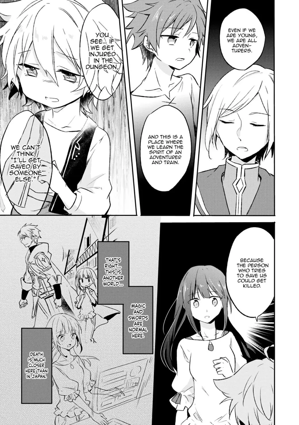 I decided to cook because the potion was soy sauce Chapter 1 page 30 - 