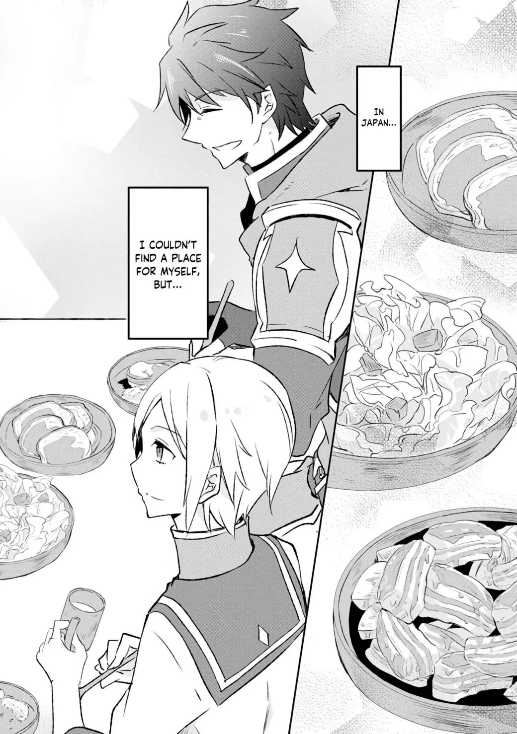I decided to cook because the potion was soy sauce Chapter 1 page 4 - 